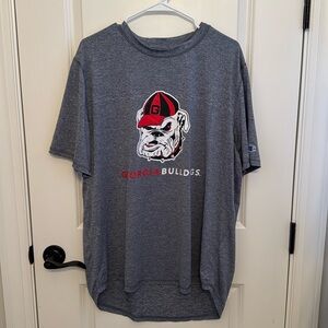 Champion dri‎ fit material Georgia Bulldog shirt